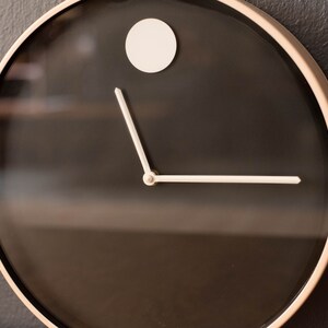 Vintage Museum Wall Clock by Nathan George Horwitt for Howard Miller image 3