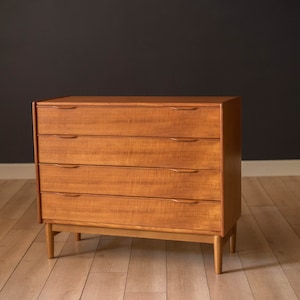 Danish Modern Teak Dresser Chest of Drawers by Henning Jorgensen