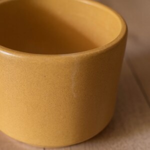 Vintage California Ochre Yellow Planter Pot by Gainey Ceramics image 7