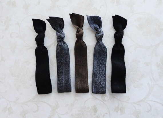Elastic Hair Ties Unisex Elastic Hair Ties For Men Or Women Etsy