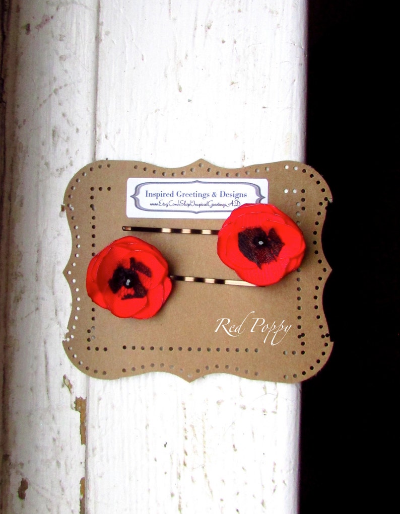NEW Small Pretty Silver Poppy Hair Barrette Clip Girls Ladies