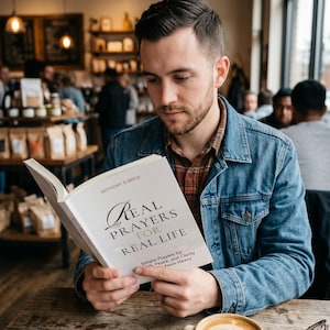 Orações Reais para a Vida Real | Diário de Oração Cristã e Devocional | Orações Diárias por Força, Paz e Clareza | Presente de Fé para a Saúde Mental
