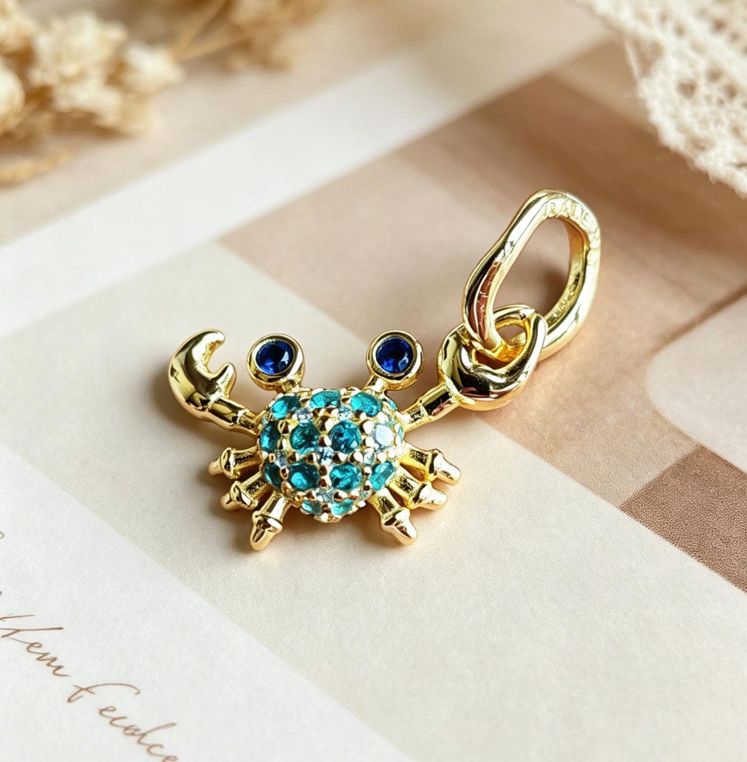 Pandora Charm Crab - Etsy
