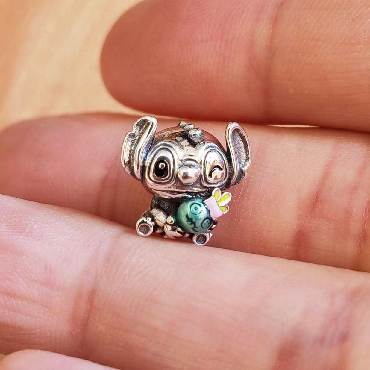 Pandora stitch charm - Etsy 日本