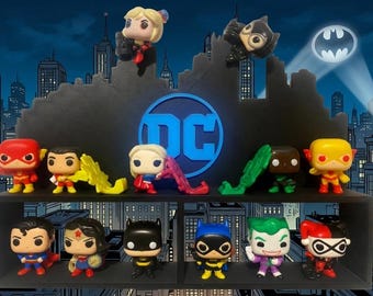 kinder joy DC comics display