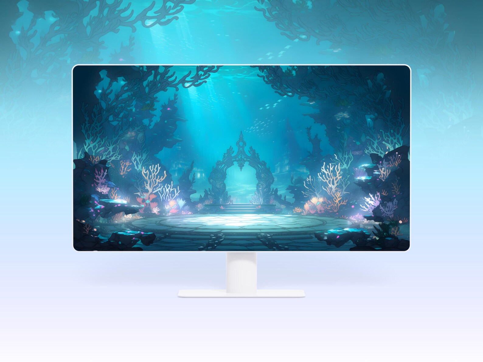 Stream Offline Screen Fish Underwater Twitch Screen Ocean Twitch Streaming Screen Blue Stream ...