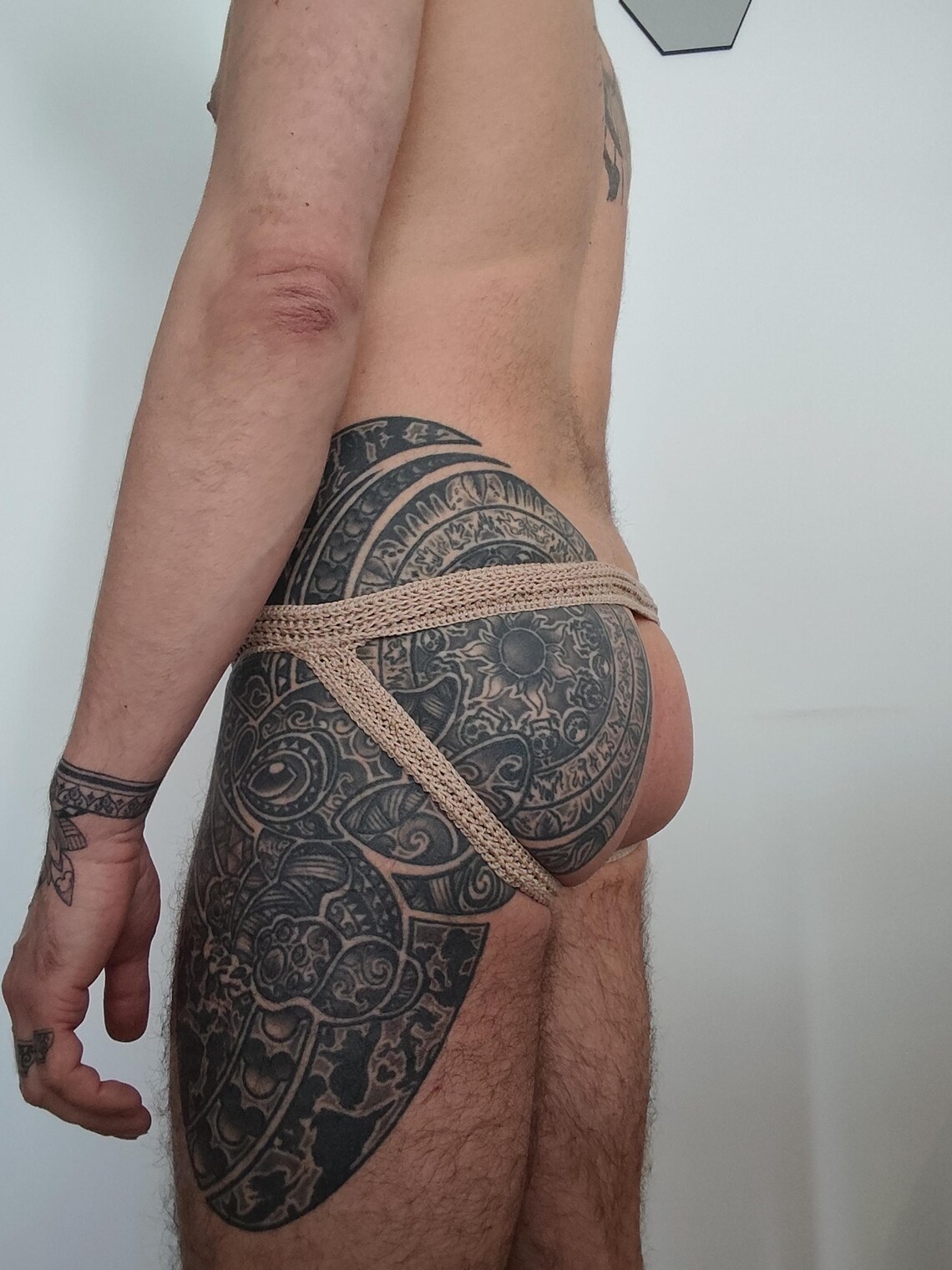 Men's Crochet Jockstrap PDF Pattern - Customizable Male Underwear ...