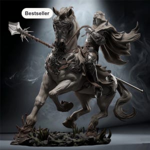 Dareios Persian Sovereign STL File – Fantasy Historical Figurine – Instant Download