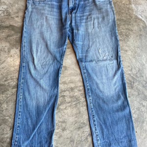 ES Justin Eldridge Slitna Herrskaterjeans 36” Y2K Rare/ Arkivavdelning