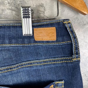 Seven 7 Damshorts med slitna jeans, mellantvättad, 29 (storlek 8), vintagestil | AD0032 bild 8