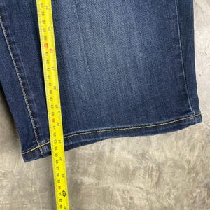 Seven 7 Damshorts med slitna jeans, mellantvättad, 29 (storlek 8), vintagestil | AD0032 bild 13