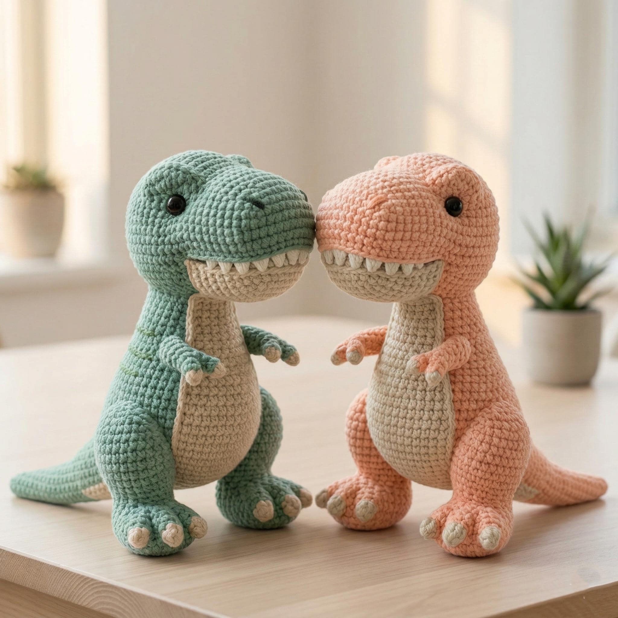 Standing T-Rex Plush Tutorial