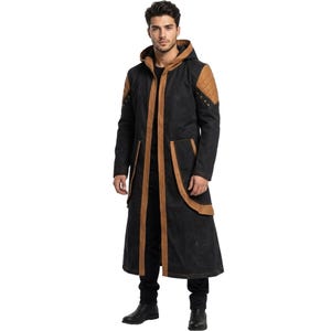 Poncho de Jyn Erso / Atuendo inspirado en Rogue One de Star Wars / Equipo de cosplay personalizado de la Alianza Rebelde / Capa con capucha de la Misión Eadu