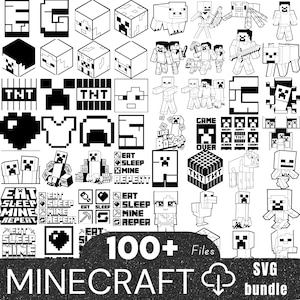 Minecraft bundle, Minecraft game, Minecraft tshirt svg