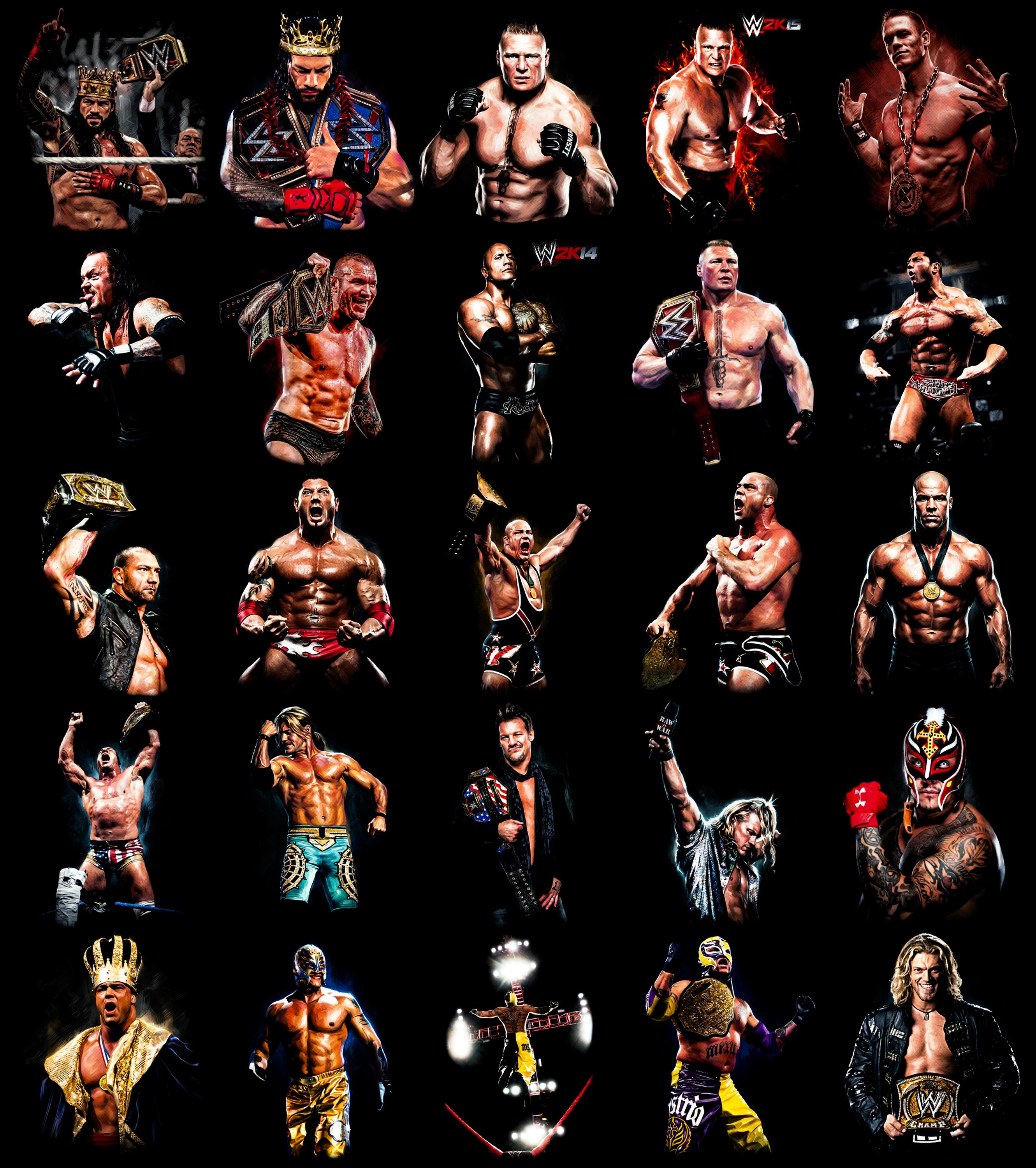 90 Halftone Wrestling Designs A2 A3 A4 | Pro Wrestling Graphic PNG ...