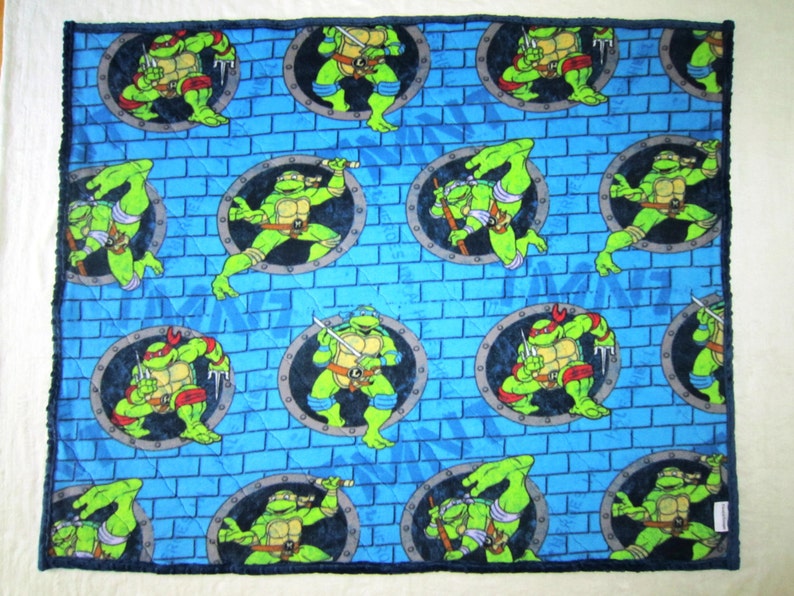 Toddler Blanket NINJA TURTLES