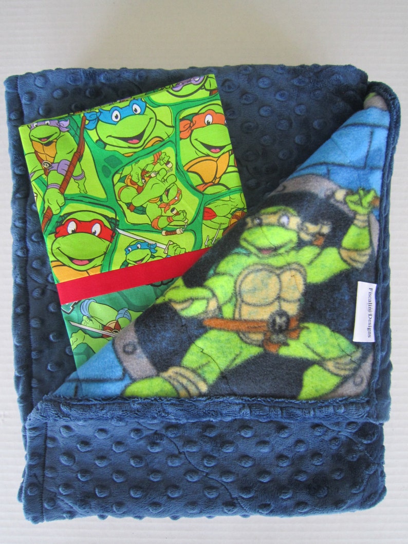 Toddler Blanket NINJA TURTLES