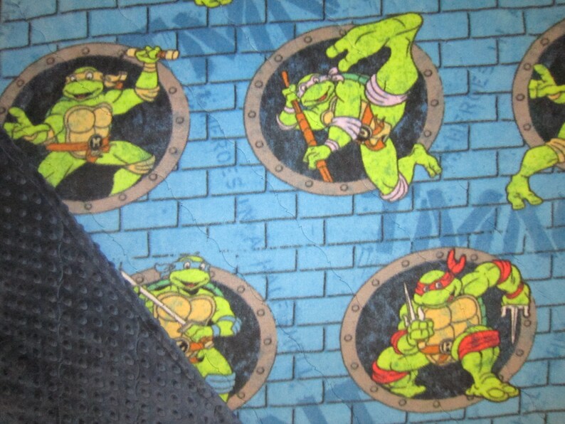 Toddler Blanket NINJA TURTLES