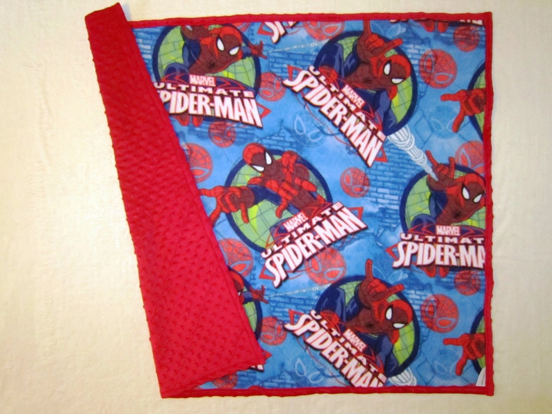 SPIDERMAN Toddler Blanket Etsy