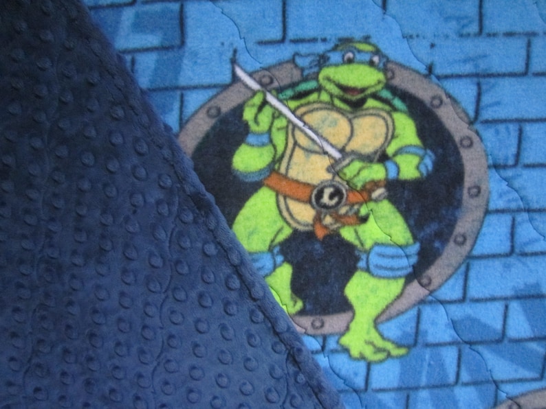 Toddler Blanket NINJA TURTLES