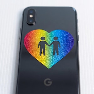 PRIDE Bügelbild oder Sticker (=Plot) "Herz" | Statement f. LGBTQ+, diy Shirts, Beutel, Handy, Laptop | Schwul, Lesbisch, CSD, Pride, gay