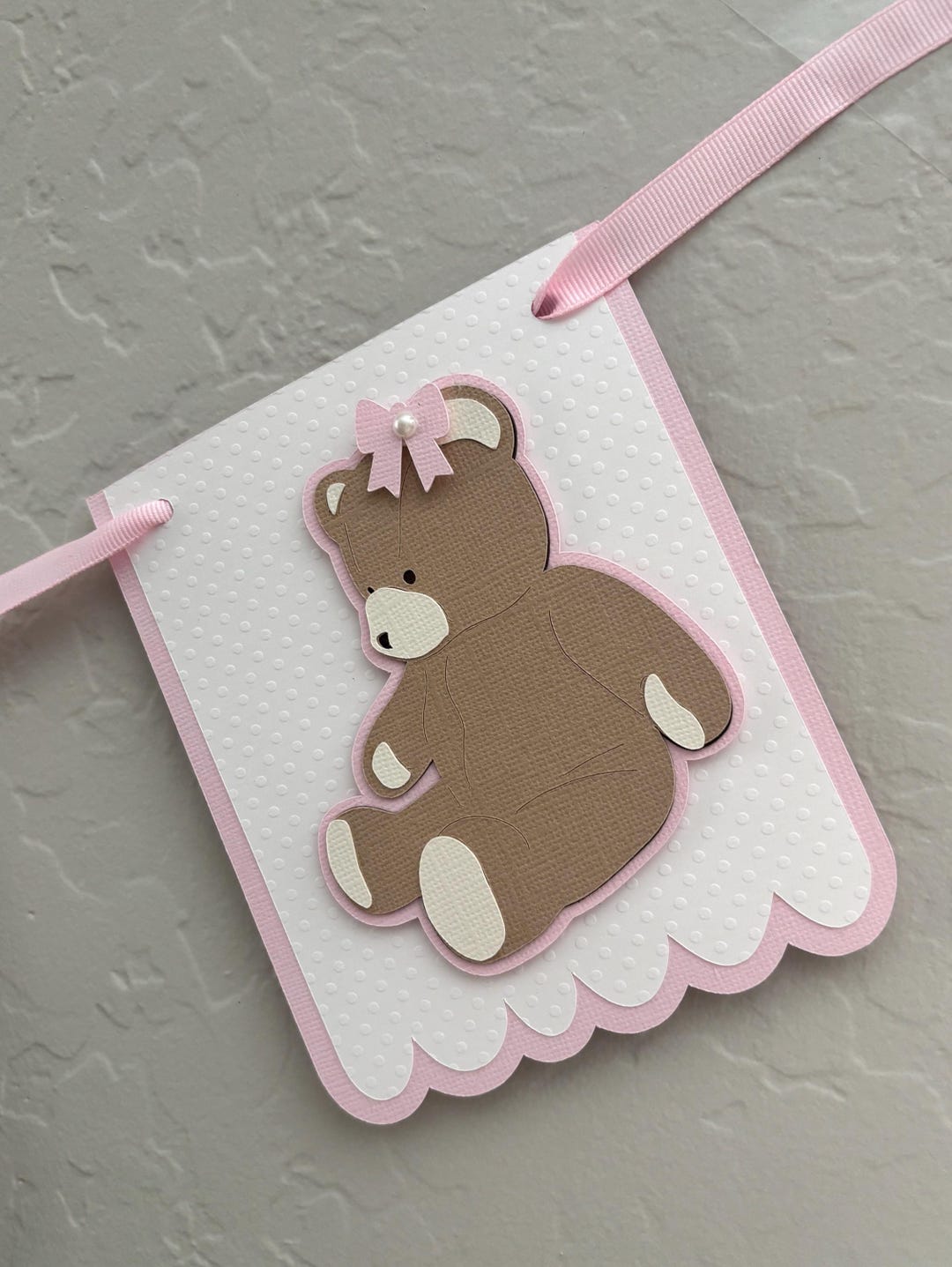 Teddy Bear One Birthday Banner. ONE Photo Prop. One High Chair Banner ...