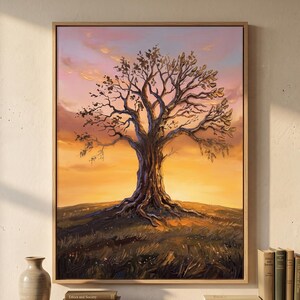 Tree of Knowledge Wall Art for Teacher Offices & Reading Rooms