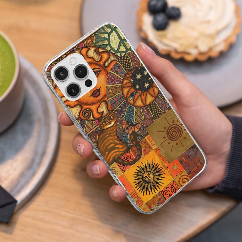 Whimsical Phone Case Whimsy Collage Fairy Cover for iPhone 17Pro, 16, 15, 14, 13, 12, Samsung S26, S25, S24, S23Fe, A16, A56, Pixel 10, 9Pro image 9