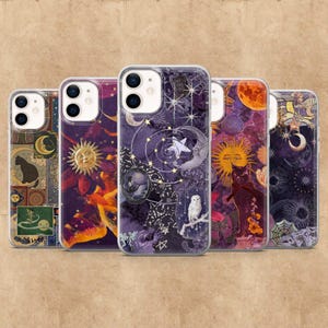 Whimsigoth Telefonskal Retro Whimsy Whimsical för iPhone 17Pro, 16, 15, 14, 13, 12, Samsung S26, S25, S24, S23Fe, A16, A56, Pixel 10, 9Pro