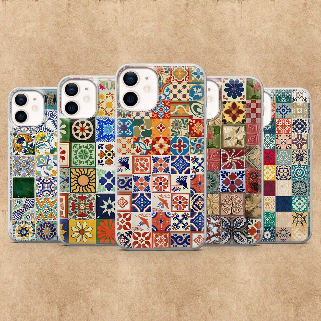 Tilework Phone Case Tiles Mosaic Tile Cover for iPhone 17pro 16 15 14 ...