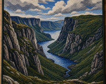 Oh what a view -Western Brook Pond Fjord (Digital Download)