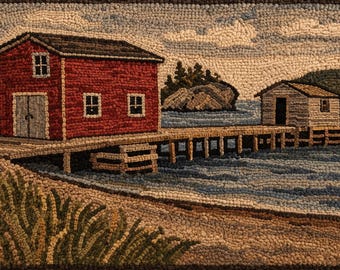 Eli’s Stage Rug Hooking Pattern