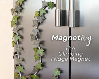 Articulated Ivy Vine Fridge Magnets | 3D Printed PLA Plant Decor
