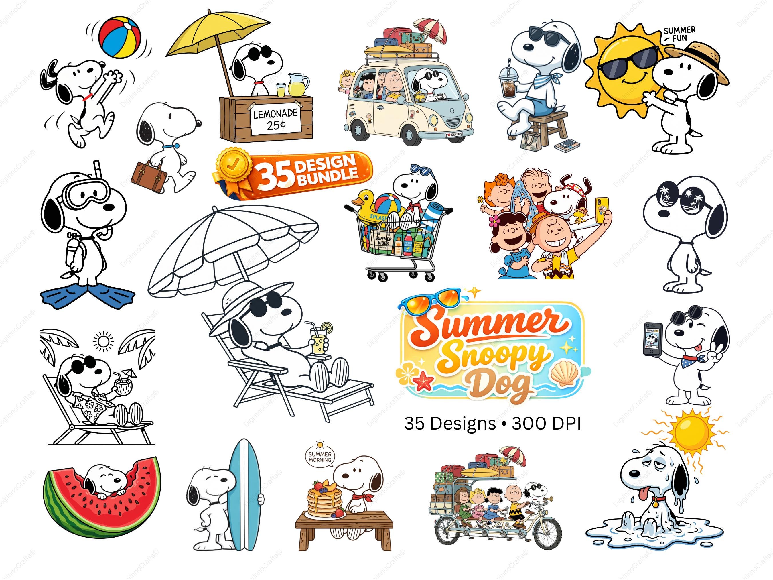 スヌーピー　スタンプ　アメリカ製　ビーチ　海岸　海水浴　プール　ハワイ　リゾート Snoopy at the Beach - Etsy