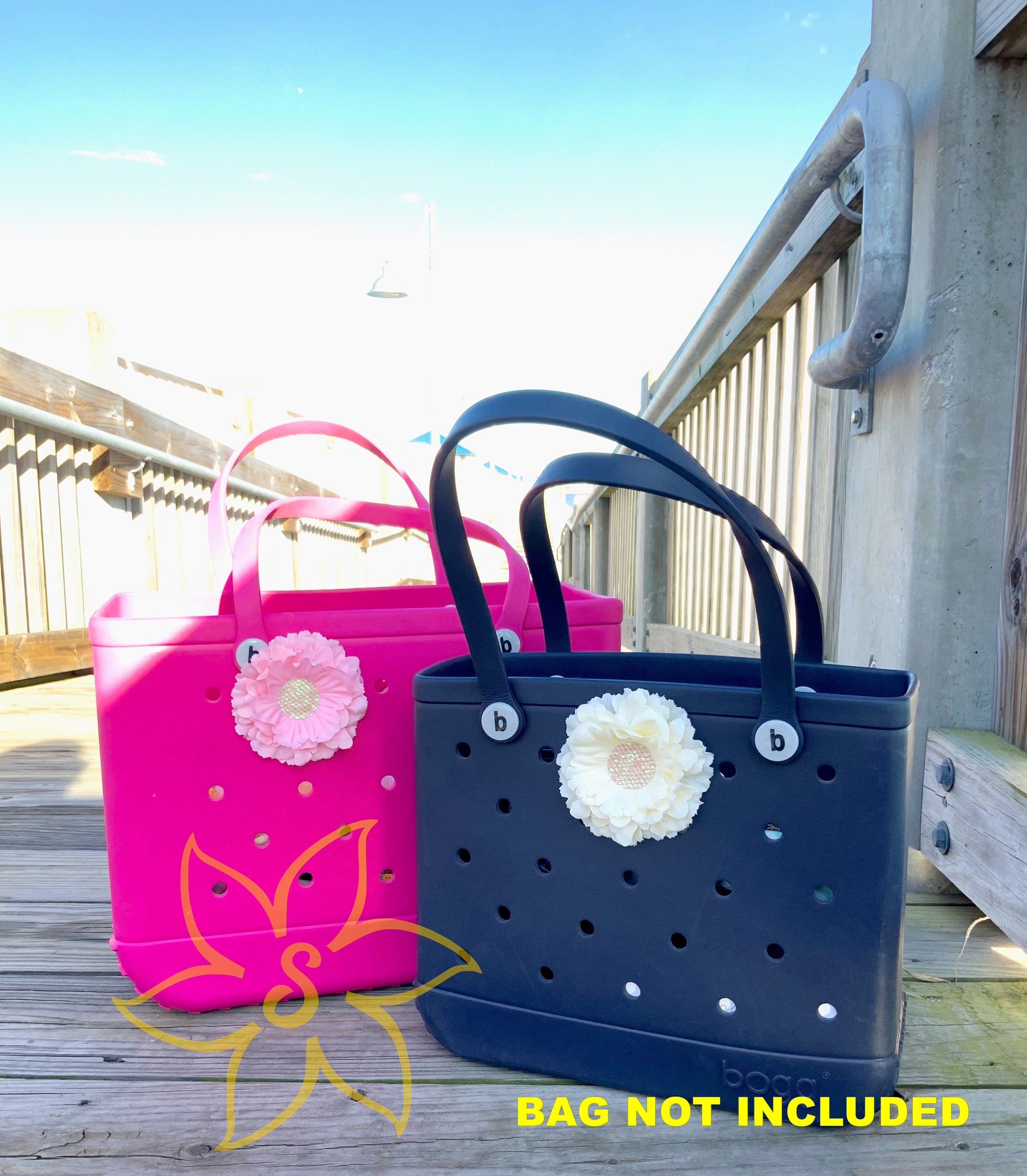 Bogg Bag Charm Bogg Bag Flower Bogg Bag accessory Etsy