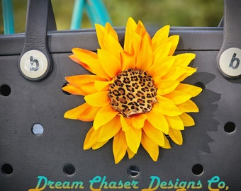 Bogg Bag flower, Bogg Bag accessory, Bogg Bag sunflower, Bogg Bag charm, Bogg Bag tag, fall sunflower, sunflower gift, sunflower