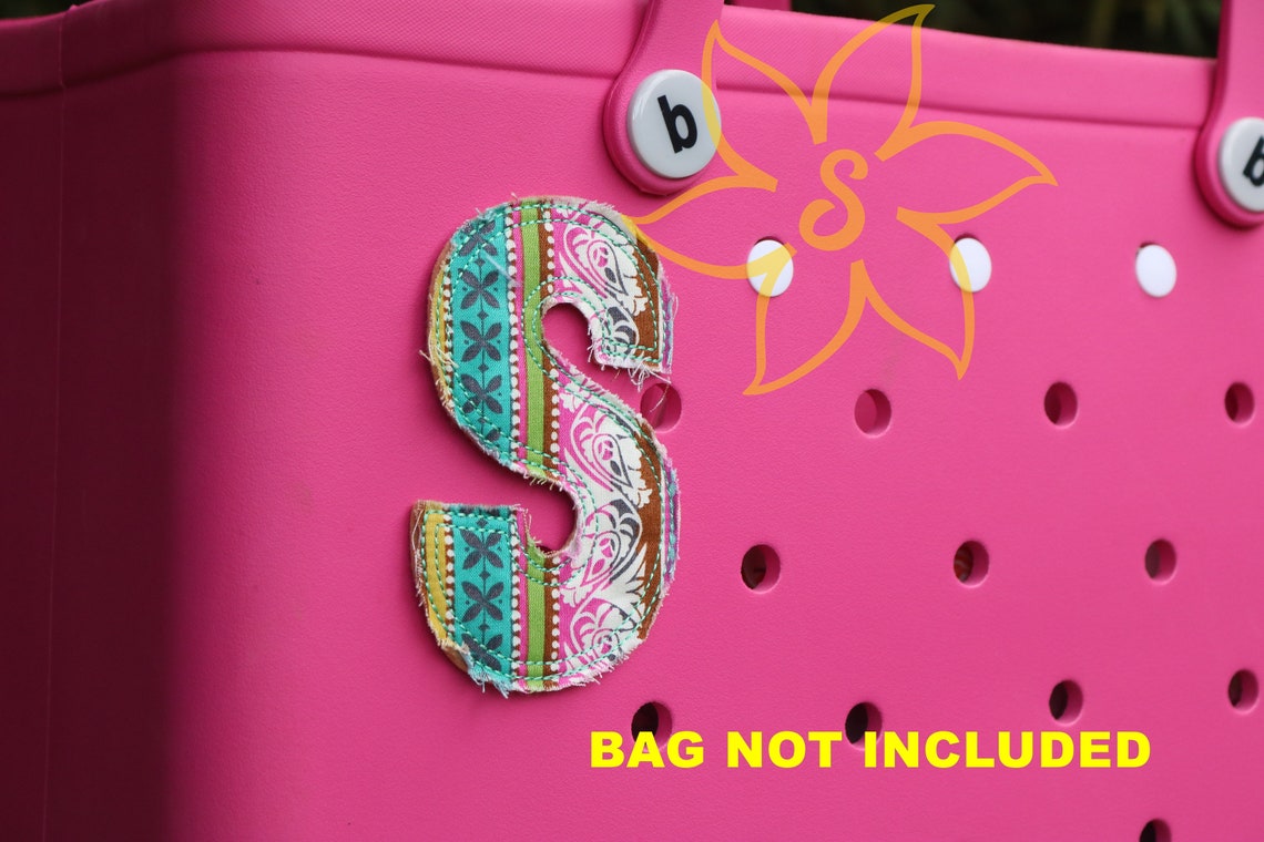 Bogg Bag monogram Bogg Bag initial Bogg Bag charm Bogg Bag Etsy