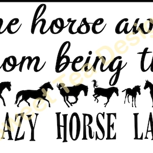 Crazy horse dame sublimatie design downloaden, paard ontwerp, graphics, png