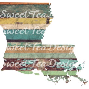 Louisiana sublimation design, barnwood, Louisiana, graphics, Louisiana png, Louisiana print, distressed