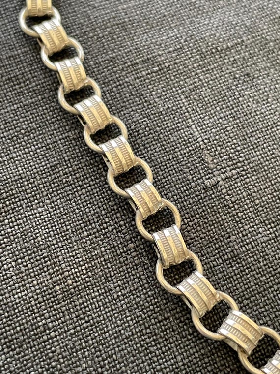 Stunning Victorian Aesthetic, Solid Silver & Gold… - image 7