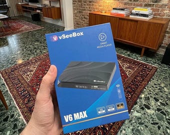 vSeeBox V6 Max Android TV Box – Senaste modellen | vSeeBox v6 Max - Senaste modellen - Snabb fri frakt - vSeeBox V6 Max Android Streaming Box