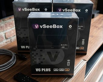 vSeeBox v6 Plus - Neuestes Modell - Tv Box | vSeeBox V6 Plus Android TV Box - Neuestes Modell - Schneller kostenloser Versand