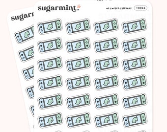 Animal Friends Videospielkonsole Tinies Stickers