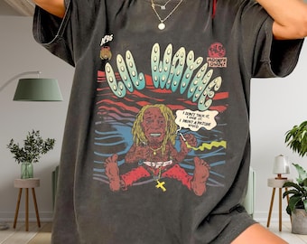 Lil Wayne Carter VI Tour Inspired T-Shirt, Rap Concert Tee, Hip Hop Vintage Graphic Shirt, Comfort Colors 1717 Streetwear, Rap Fan Gift