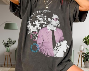 Vintage Harry Kiss Disco Graphic Tee, Kiss & Disco Inspired Shirt, Retro T-Shirt, Comfort Colors 1717 Unisex Tee, Trendy Music Fan Gift