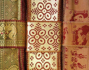 Vintage Sari Trim, Vintage fabrics SR966