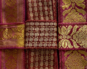 Saree Borders, Vintage fabrics SR383