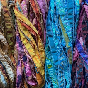 15 Jewelry Ribbons, Surprise Pack mixed colors, W319