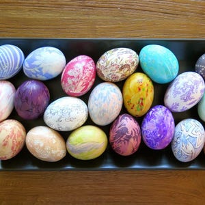 Egg decorating, Silk Easter eggs, silk tie easter eggs, Easter egg decorating, Easter eggs, Easter egg hunt, Easter egg ideas image 10