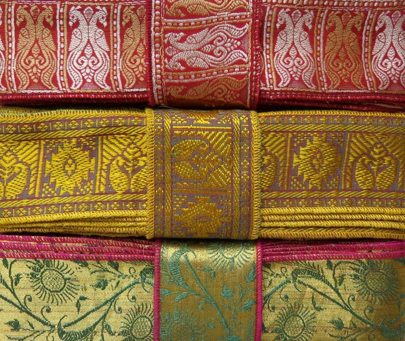 Trim SR402 Vintage Sari borders